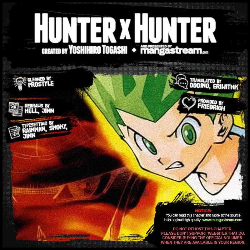 Hunter X Hunter Manga Chapter 347 Mangaxmate